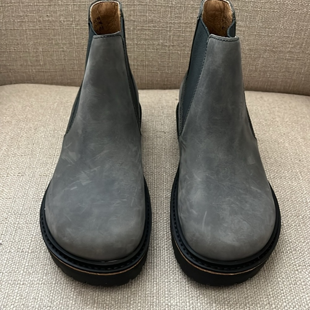 NEW! BIRKENSTOCK STALON II CHELSEA BOOTS, GREY SIZE 36 / 6 - Picture 4 of 9
